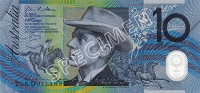 Australian $10 note