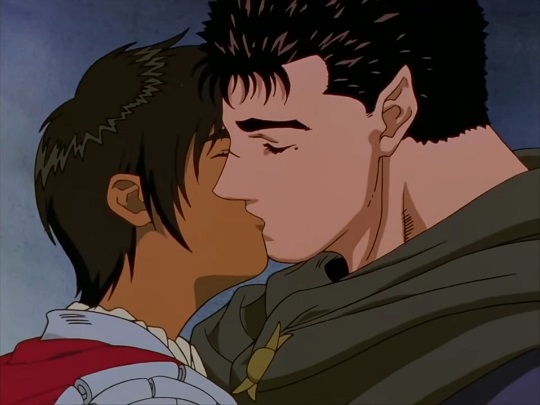 Casca and Guts kiss